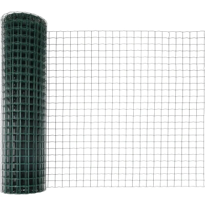 Afbeelding van vidaXL Tuin Omheining Set van 2 Groen PVC gecoat staal 10 x 1 m