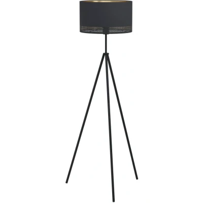 Afbeelding van EGLO Esteperra   Staande lamp   E27   140,5 cm   Zwart