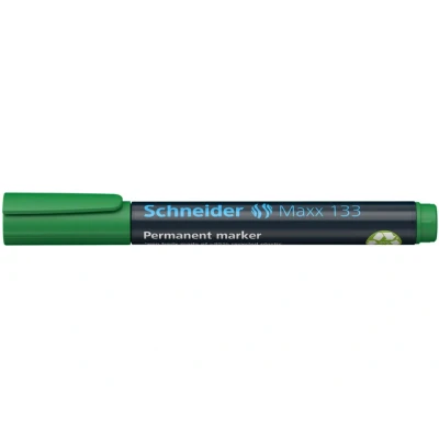 Afbeelding van 10x Schneider permanent marker Maxx 133 groen