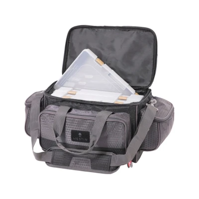 Afbeelding van Westin W4 Lure Loader Large Titanium Black Schoudertas (Incl. 4 Tackleboxen) Vistas
