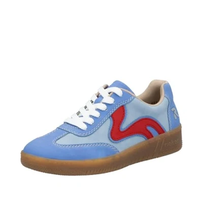 Afbeelding van Rieker Dames M5512 Sneaker low, blauw 10, 36 EU, EU
