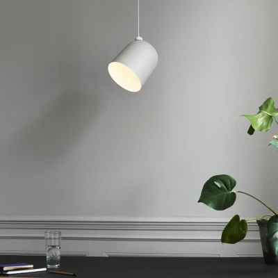 Afbeelding van DFTP by Nordlux Hanglamp Angle E27, telegrijs