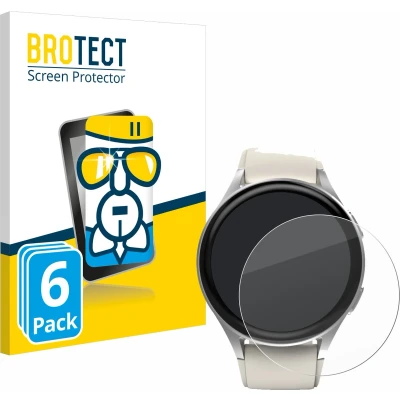 Afbeelding van BROTECT Screenprotector voor Hama 8900 (42 mm) Folie Beschermfolie Beschermglas transparant (6 Stuks)
