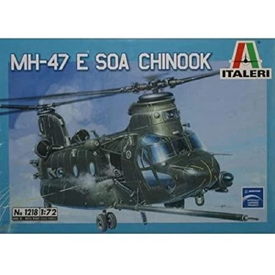 Afbeelding van 1:72 Italeri 1218 Boeing MH 47E SOA Chinook Helikopter Plastic Modelbouwpakket