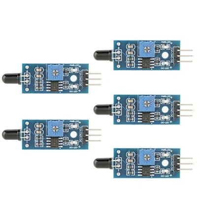 Afbeelding van 5 stuks IR vlamsensor module detector Smartsense Voor het detecteren van vlammen