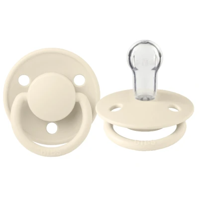 Afbeelding van Bibs De Lux Ivory Silicone Fopspeen 1010216C