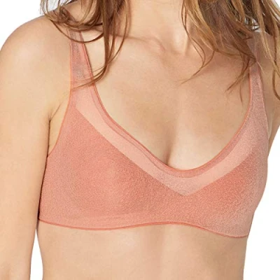 Afbeelding van Sloggi Oxygene Infinite SOFT BRA Tshirt BH, Dames, Maat: Small, Peanut butter