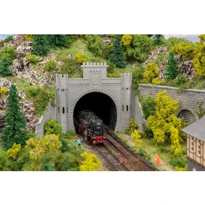 Afbeelding van Faller 1/160 TUNNELPORTAAL 2 SPORIG (2/24) * modelbouwsets, hobbybouwspeelgoed voor kinderen, modelverf en accessoires