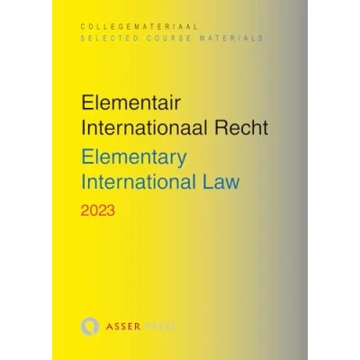 Afbeelding van Elementair Internationaal Recht 2023 / Elementary International Law (Paperback)