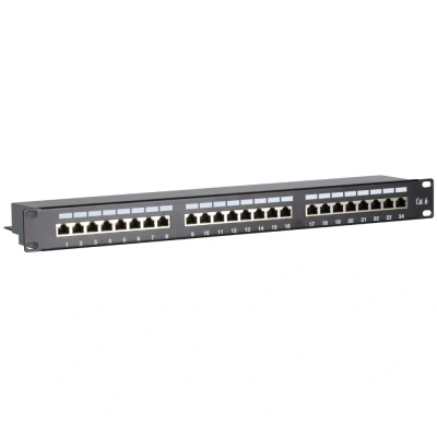 Afbeelding van DSIT CAT6 FTP patchpaneel 24 poorts