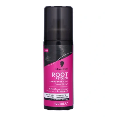 Afbeelding van Schwarzkopf Root Retouch Cover Spray Black 120 ml
