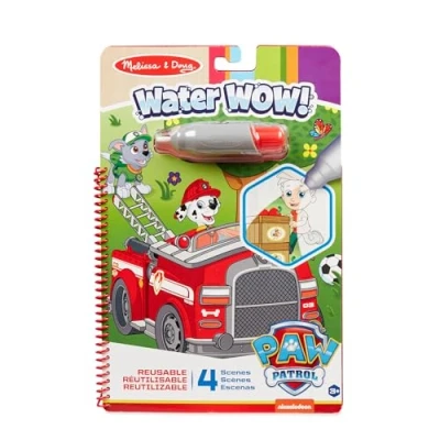Afbeelding van Melissa &amp; Doug PAW Patrol Water Wow! ‘Onthul met water’ activiteitenblok Marshall voor onderweg