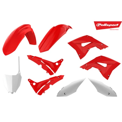 Afbeelding van Polisport Restyle Plastickit Honda CR125 CR250 2002 2007 Origineel Rood / Wit