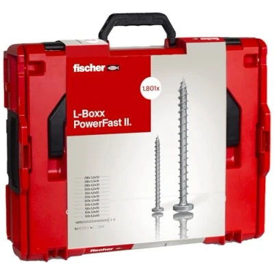 Afbeelding van Fischer PowerFast II PH L Boxx 102 568480 Riembouten Interne vertanding Staal Galvanisch verzinkt 1 stuk(s)