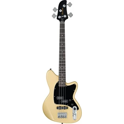 Afbeelding van Ibanez TMB30 Talman Ivory elektrische shortscale basgitaar