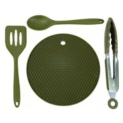 Afbeelding van Trakker Armolife Silicone Utensil Set kookgerei