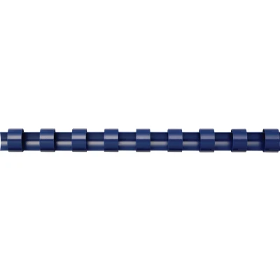 Afbeelding van Fellowes bindruggen, pak van 100 stuks, 6 mm, blauw bindruggen