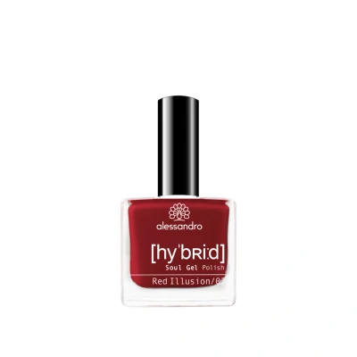 Afbeelding van Alessandro Hybrid Gel Polish 123, Red Illusion Nagellak Beautytasting