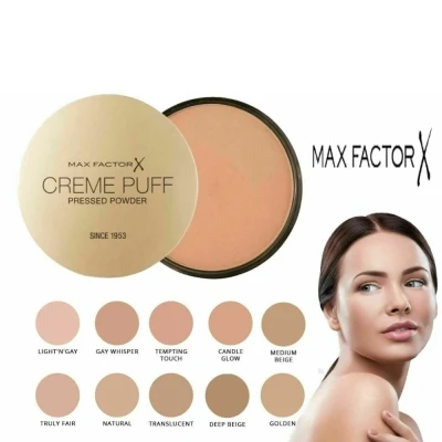 Afbeelding van 1+1 gratis: Max Factor Creme Puff Compacte Poeder 042 Deep Beige