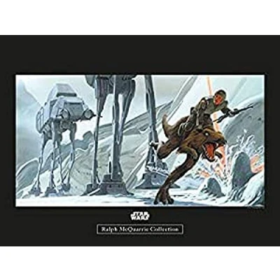 Afbeelding van Komar Poster Star Wars Classic RMQ Hoth Battle Ground
