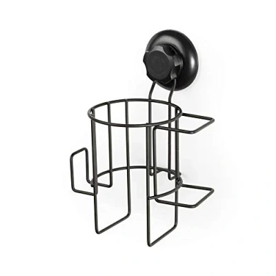 Afbeelding van Compactor Föhn Houder, Zwart, 15 x 13,6 H.22,4 cm