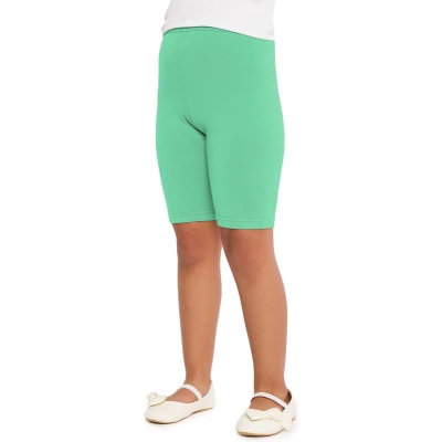 Afbeelding van Merry Style MS MS10 227 LE Meisjes Leggings Sport Vrijetijdsbroek Kort Katoen Sporbroek Yogabroek Munt 110