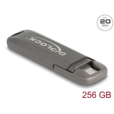 Afbeelding van Delock USB 20 Gbps C™ Speicherstick 256 GB, Lesegeschwindigkeit