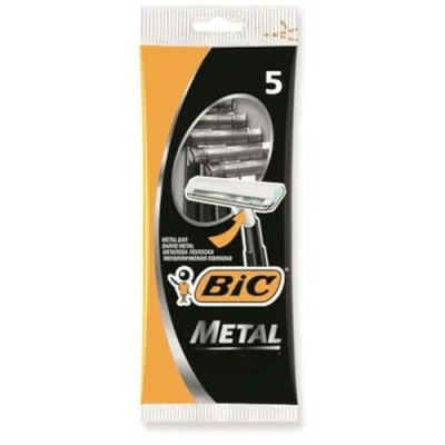 Afbeelding van Bic Wegwerpmesjes Men Metal 5 stuks