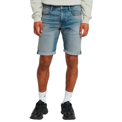 Afbeelding van G STAR MOSA Jeansshort, Heren, Maat: 34, Vintage dirtbag