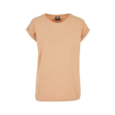 Afbeelding van Urban Classics Extended Shoulder Tshirt basic, Dames, Maat: XXL, Amber
