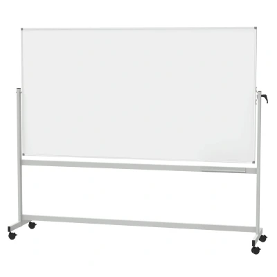 Afbeelding van Verrijdb Whiteb MAULstandaard, kantelbaar, 120 x 220, emaille