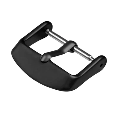 Afbeelding van Archer Watch Straps Vervangende Roestvrijstalen PVD Gesp (Mat Zwart, 20mm)