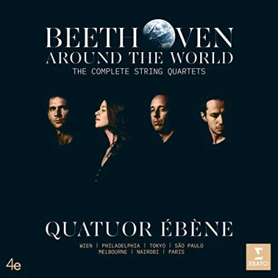 Afbeelding van Beethoven Around The World (7 Klassieke Muziek CD) Quatuor Ebene