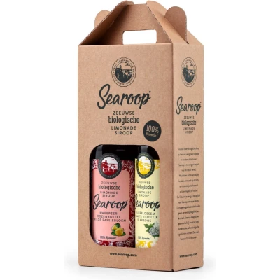 Afbeelding van Searoop Biologische Limonadesiroop Kweepeer Geschenkpakket 1000ML