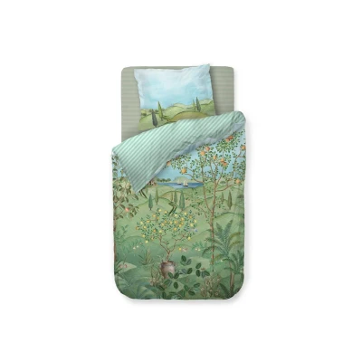 Afbeelding van Pip Studio Dekbedovertrek La Campagna Green 140 x 200/220