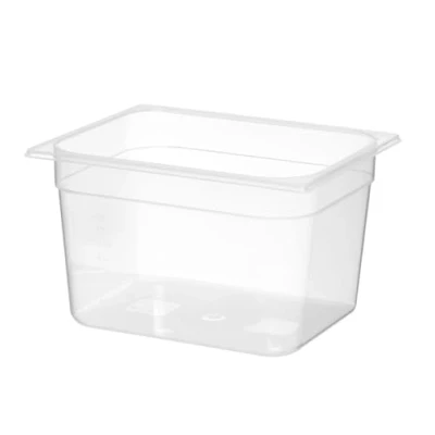 Afbeelding van HENDI Gastronorm Bak 1/2 PP Transparant 12.5 L 325x265x(H)200 mm