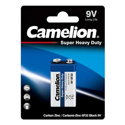 Afbeelding van Camelion Super Heavy Duty 6F22, 9V