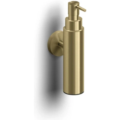Afbeelding van Zeepdispenser Clou Sjokker 100cc Wandmodel Goud Geborsteld PVD