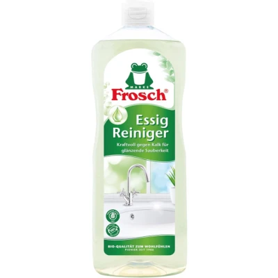 Afbeelding van Frosch Azijnreiniger Allesreiniger Sterk tegen kalk, watervlekken en zeepresten Voor keuken, badkamer toilet 1x 1000ml