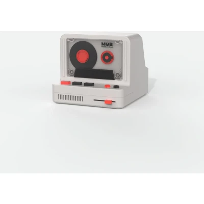 Afbeelding van Mobility on Board, RS 80 Retro Look Bluetooth Luidspreker Polaroid 5W, Grijs