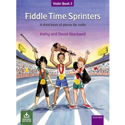 Afbeelding van Fiddle time sprinters 3 revised version + enregistrements en ligne violon: A third book of pieces for violin