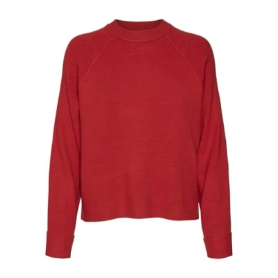 Afbeelding van Vero Moda Trui Vmgold Mix Ls O neck Pullover Ga 10315516 Salsa Dames Maat M