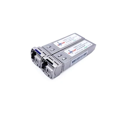 Afbeelding van Elfcam® 2 10G SFP+ Bidi module, TX1270nm/RX1330nm en TX1330nm /RX1270nm, glasvezelkabel LC/UPC, Simplex (9/125um OS2), DDM, 20KM