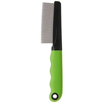 Afbeelding van Ferplast Vachtkam Kat Kattenvachtkam 20x1.6x4 cm Lime Zwart