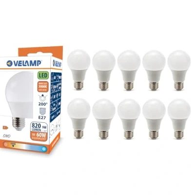 Afbeelding van Ledlamp standaard A60, E27 Velamp