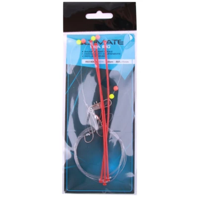 Afbeelding van Ultimate Sea Rig Red Boom 150cm Size 4 Zeevis onderlijn