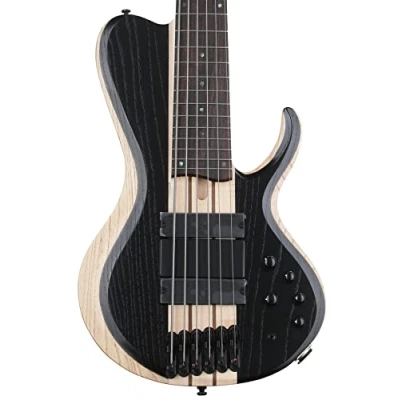 Afbeelding van Ibanez Bass Workshop BTB866SC WKL Weathered Black Low Gloss Elektrische basgitaar