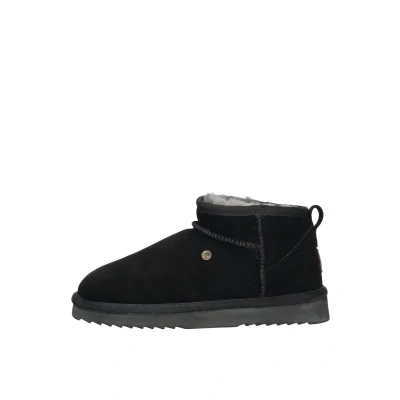 Afbeelding van Warmbat Australia Durack Snowboots, Dames, Maat: 36, Zwart Veloursleer