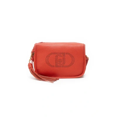 Afbeelding van LIU JO Schoudertas Ama Camera Case Pumpkin Koraalrood