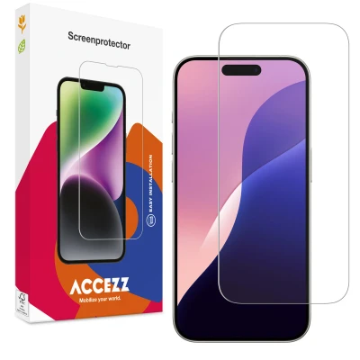 Afbeelding van Screenprotector Apple iPhone 16 Pro Max: Accezz Gehard Glas